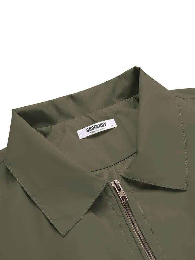 Casual Windproof Bomber Jacket (US Only) - Image 7