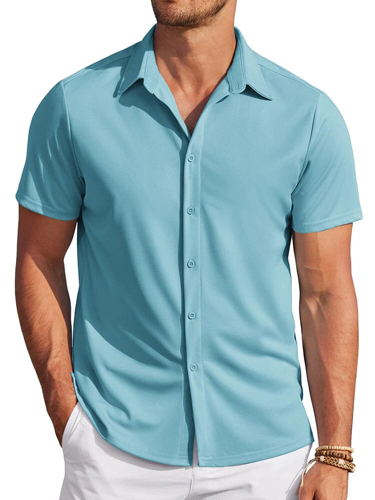Casual Wrinkle Free Stretch Shirt (Live Only) - Image 2