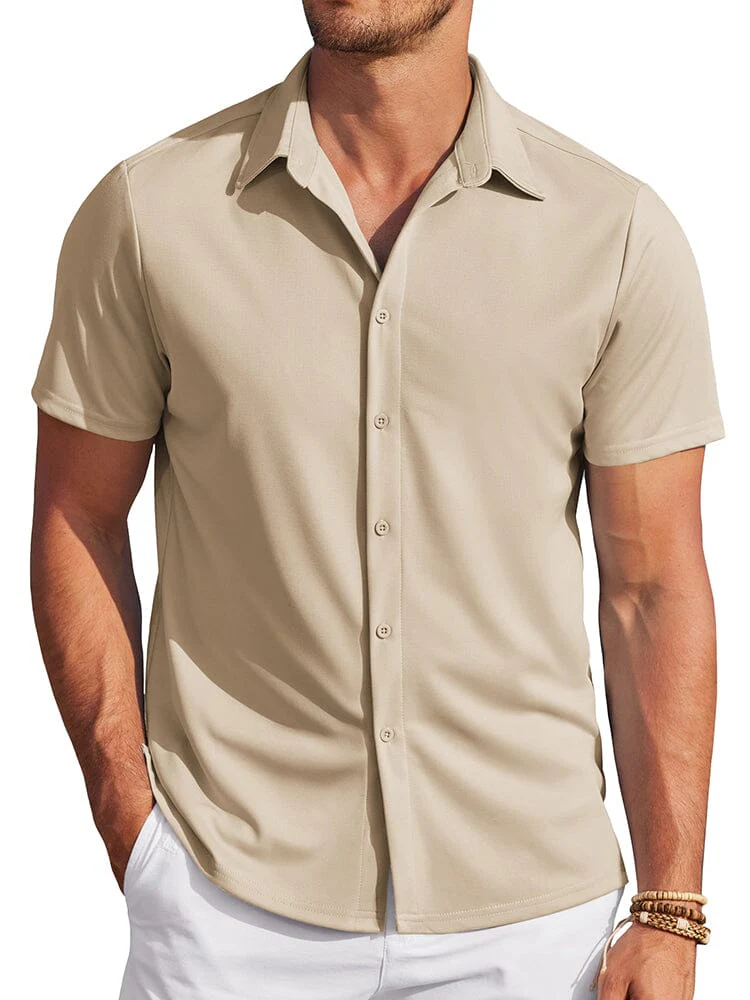 Casual Wrinkle Free Stretch Shirt (Live Only) - Image 3