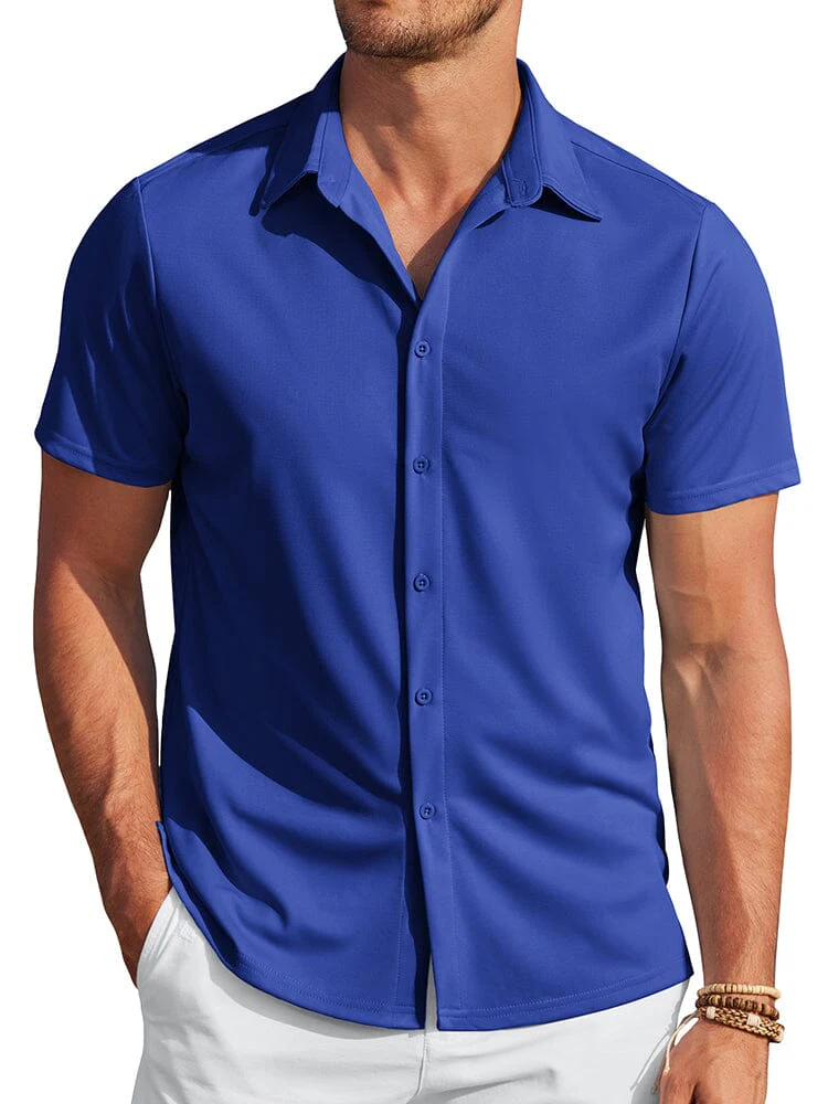 Casual Wrinkle Free Stretch Shirt (Live Only) - Image 9