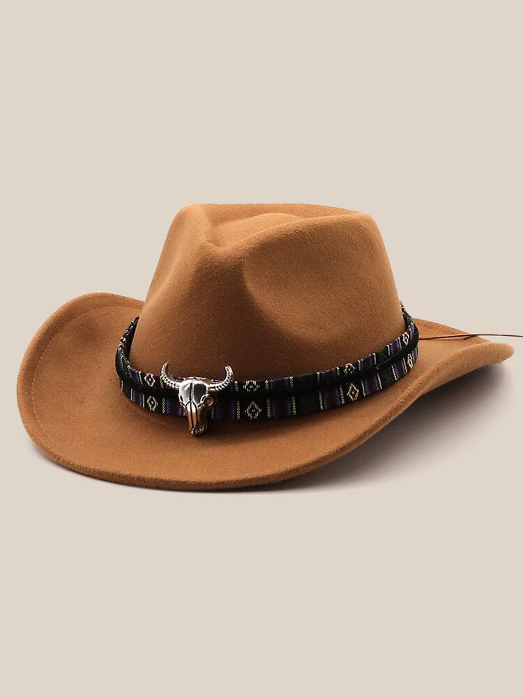 Classic 100% Wool Cowboy Hat - Image 2