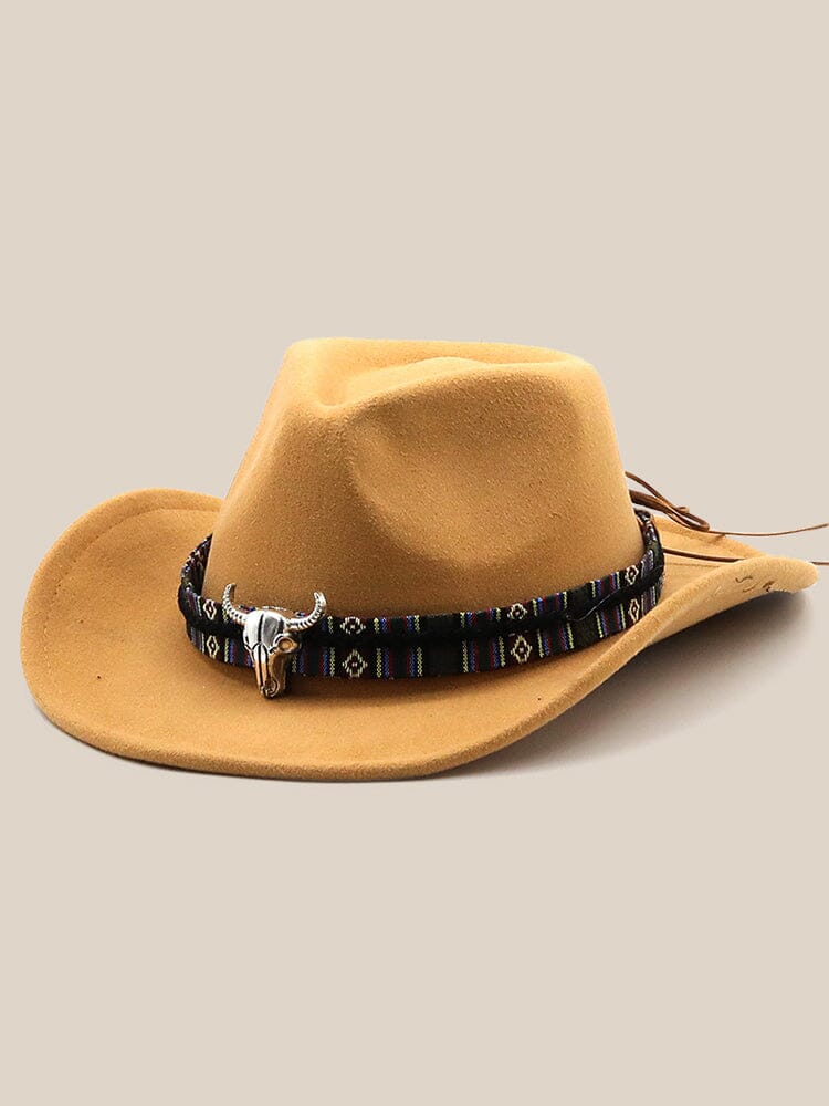 Classic 100% Wool Cowboy Hat - Image 6
