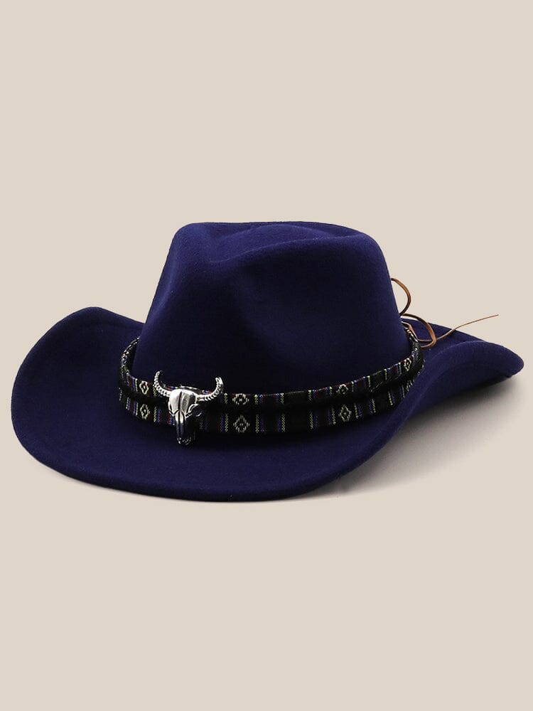 Classic 100% Wool Cowboy Hat - Image 7