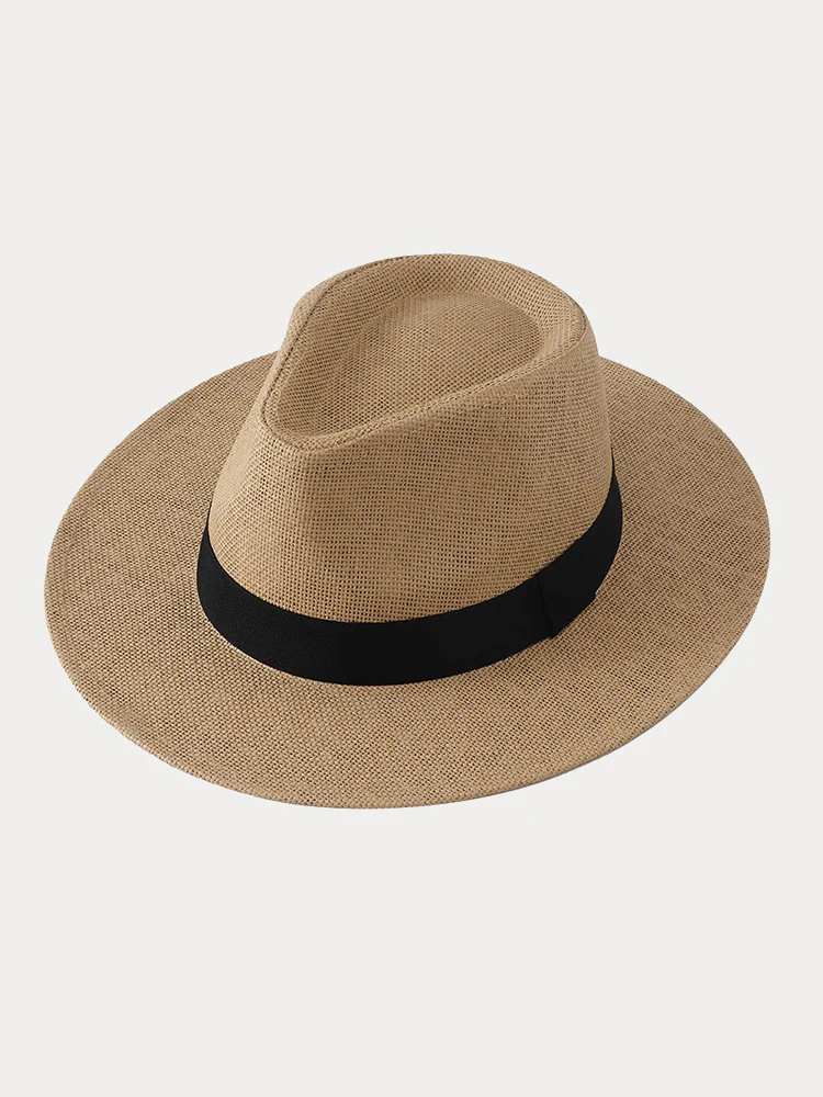 Classic Banded Panama Hat - Image 3