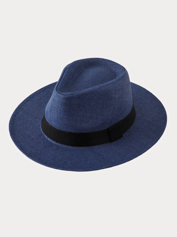 Classic Banded Panama Hat - Image 4