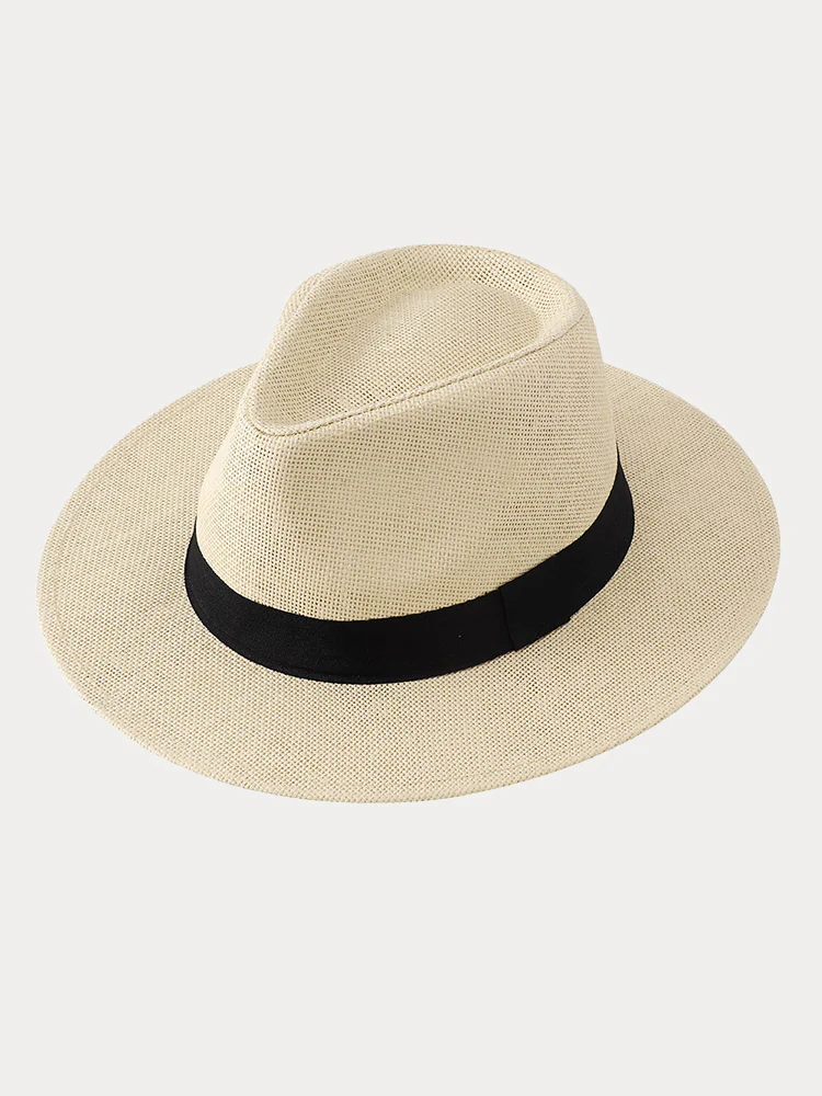 Classic Banded Panama Hat - Image 5