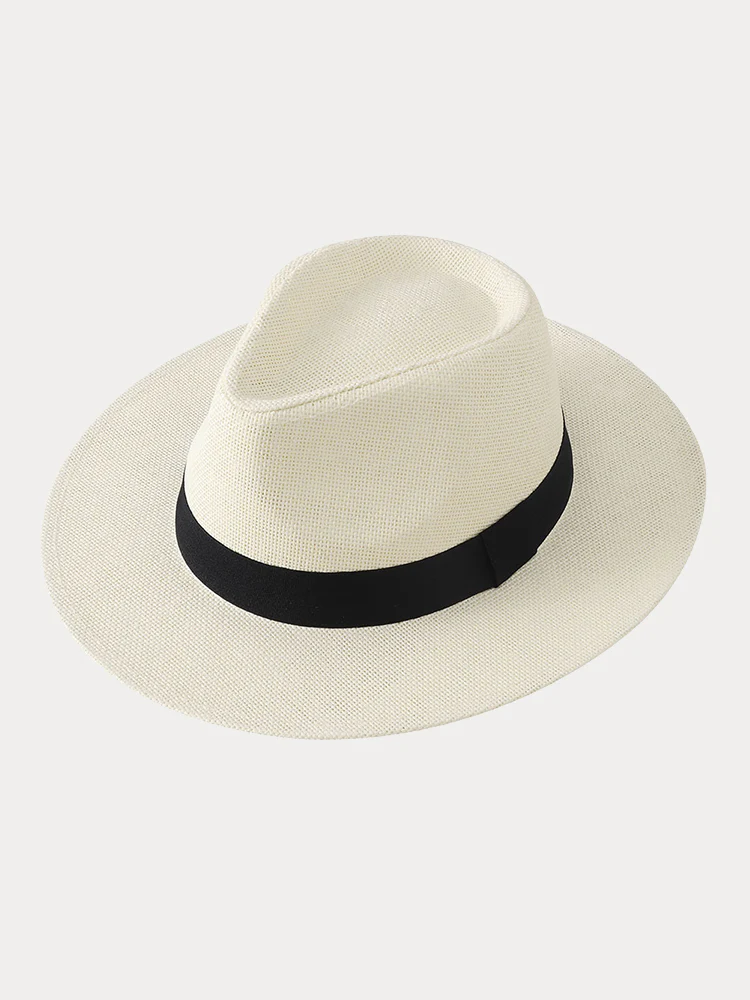 Classic Banded Panama Hat - Image 7