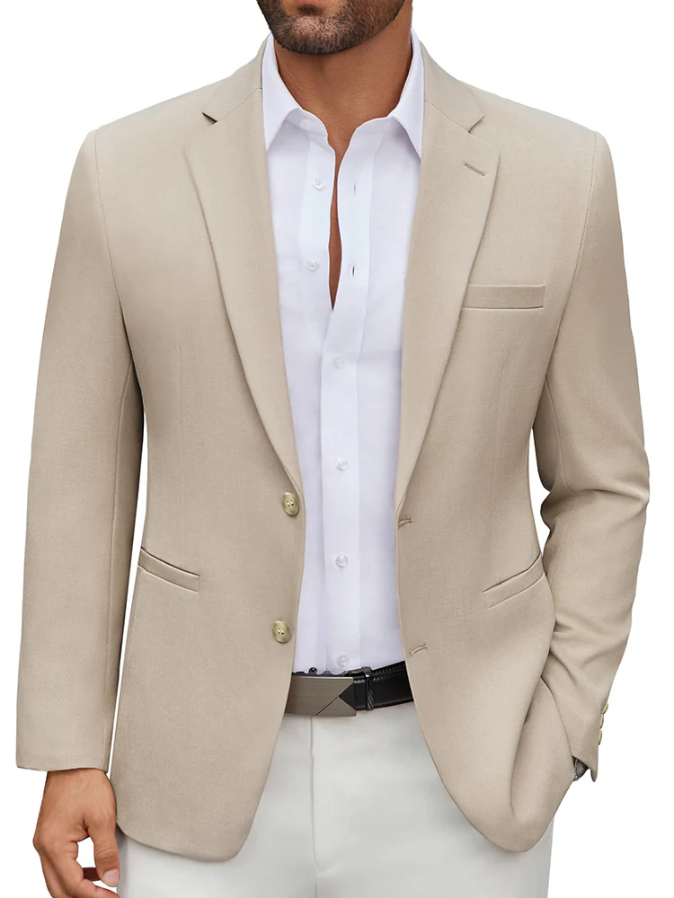 Classic Business Casual Blazer Suit Jacket (US Only) - Image 10