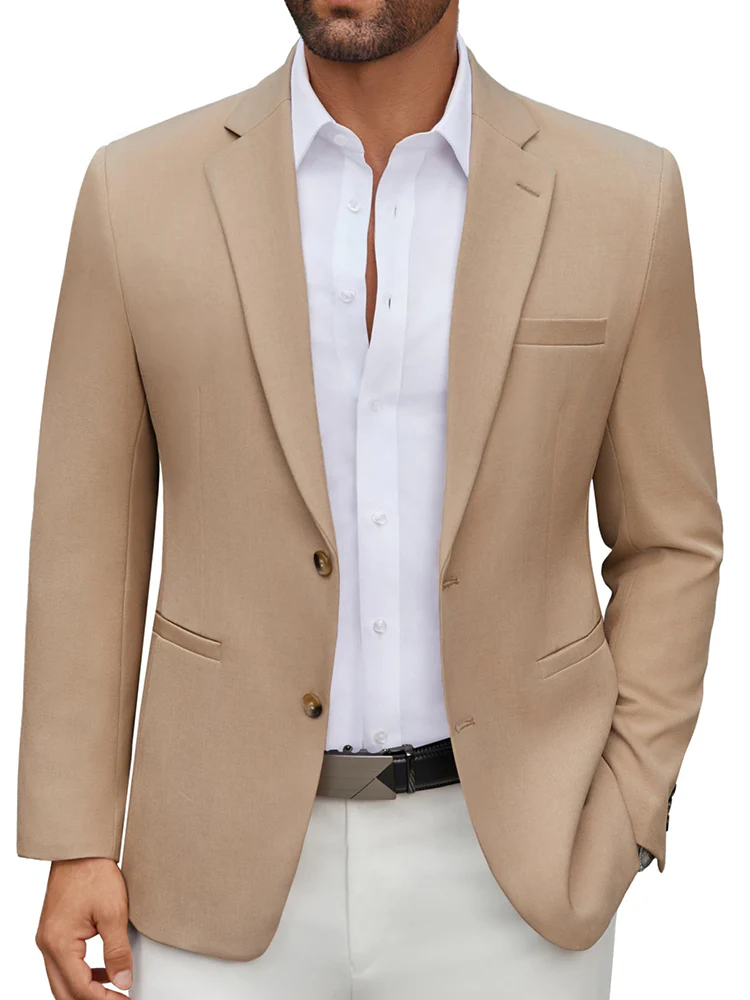 Classic Business Casual Blazer Suit Jacket (US Only) - Image 11