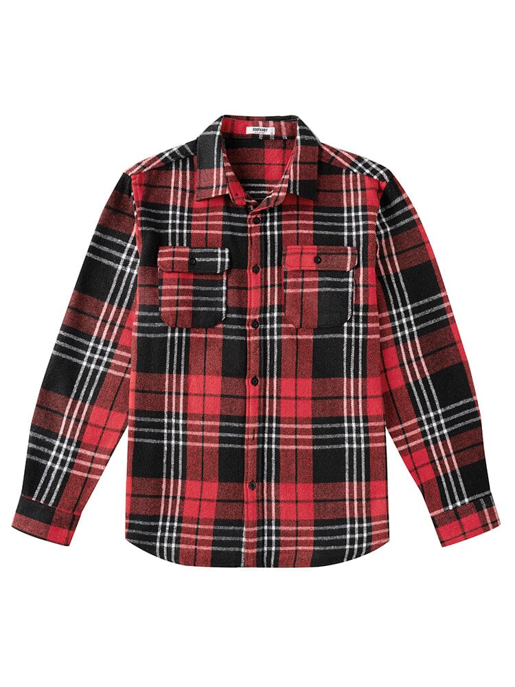 Classic Button Down Flannel Shirt (US Only) - Image 4