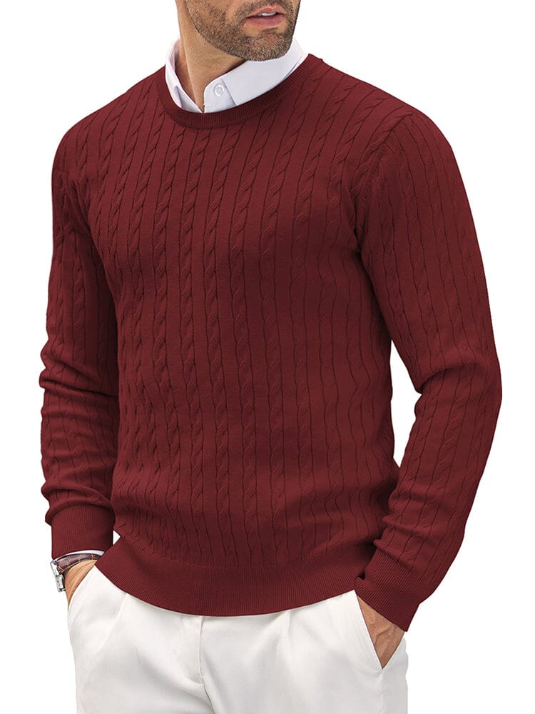 Classic Cable Knitted Pullover (US Only) - Image 11