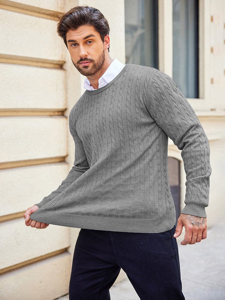 Classic Cable Knitted Pullover (US Only) - Image 12