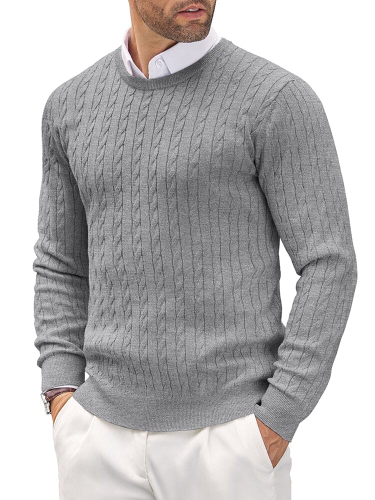 Classic Cable Knitted Pullover (US Only) - Image 2