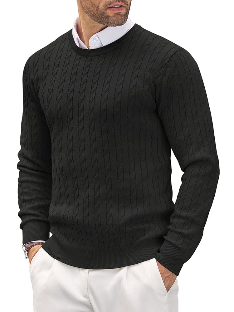 Classic Cable Knitted Pullover (US Only) - Image 3