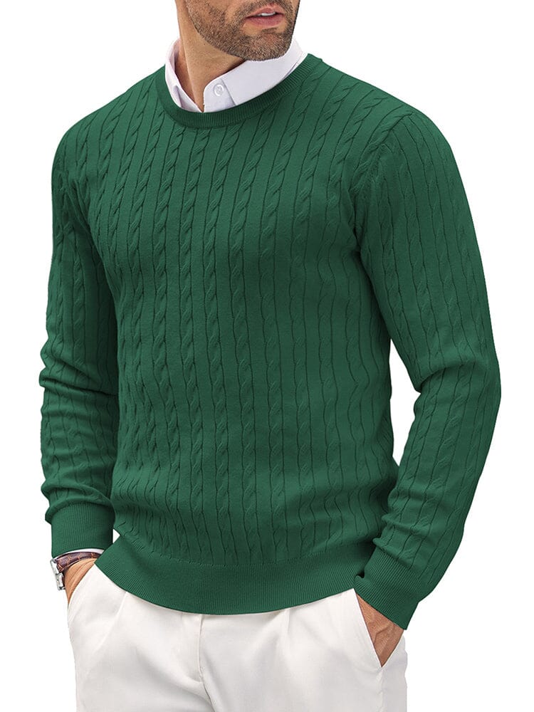 Classic Cable Knitted Pullover (US Only) - Image 4