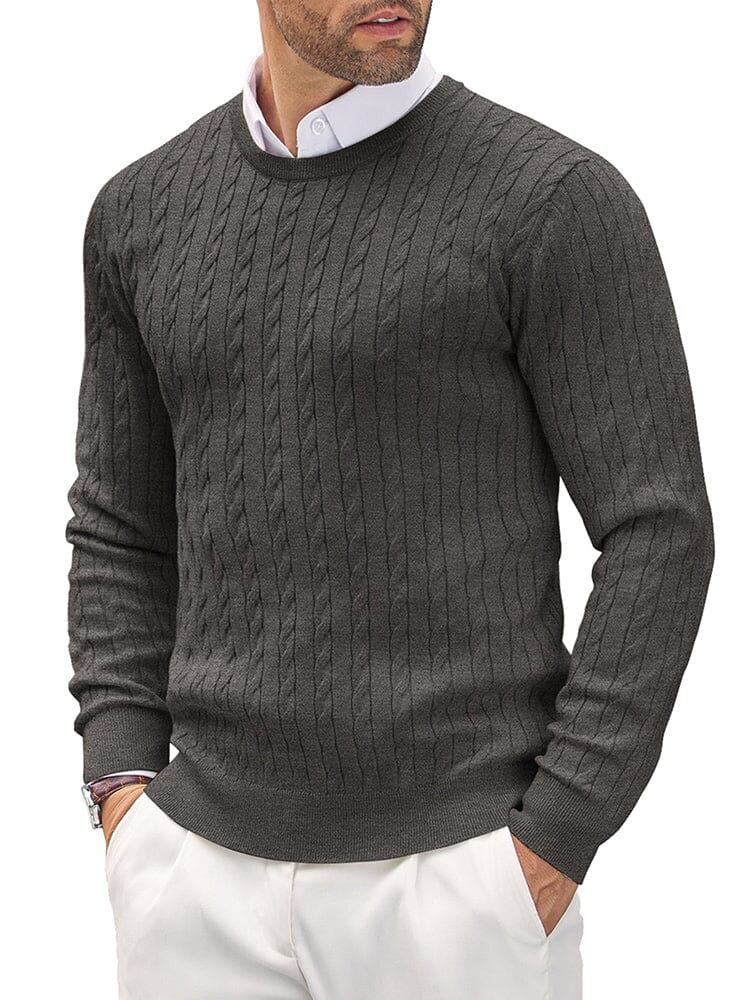 Classic Cable Knitted Pullover (US Only) - Image 7