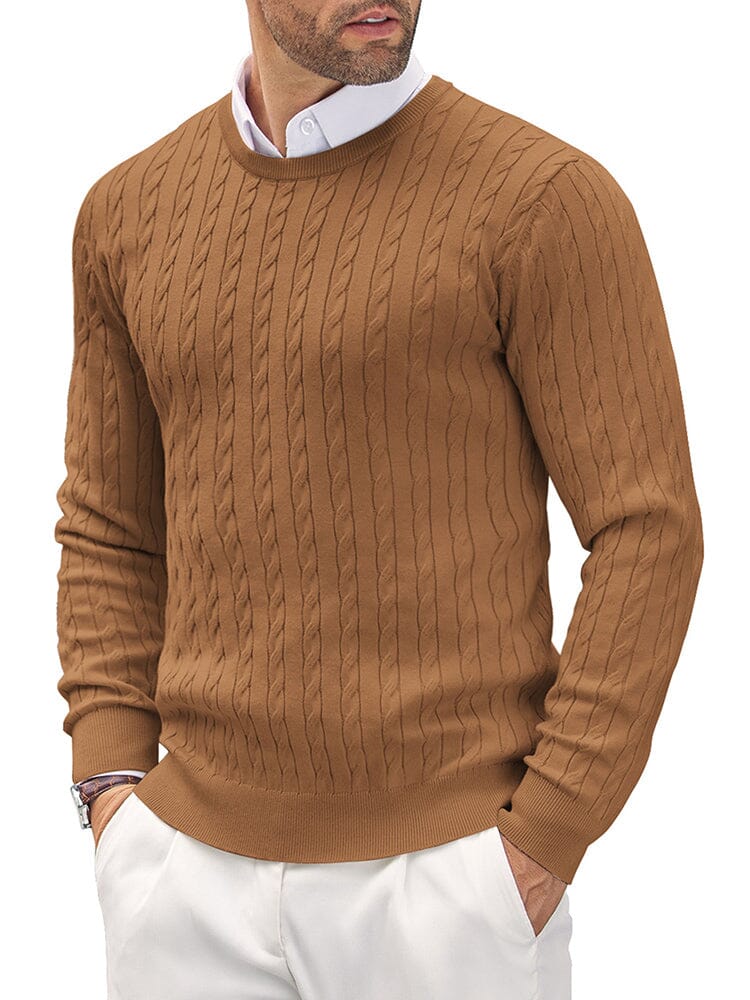 Classic Cable Knitted Pullover (US Only) - Image 9