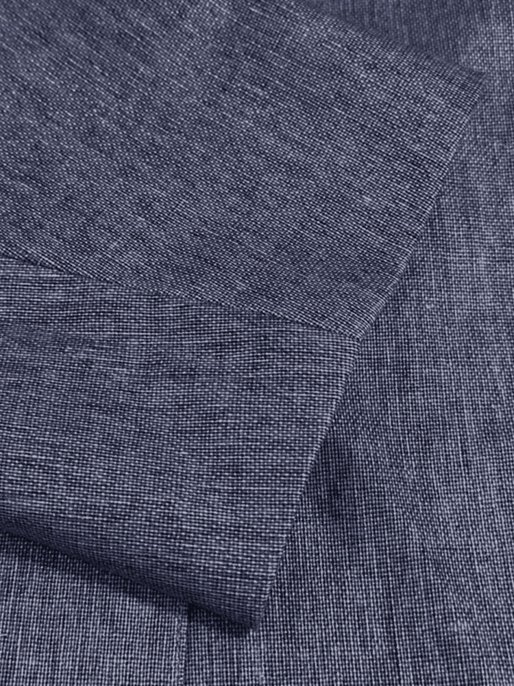 Classic Comfort Cotton Linen Blazer - Image 7