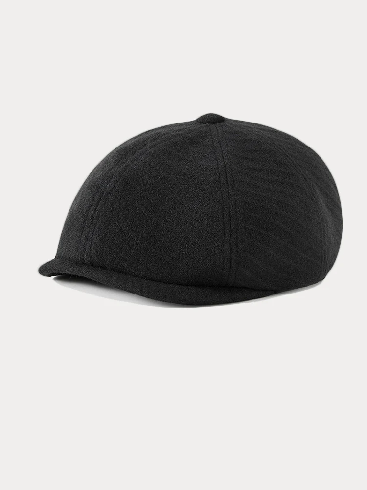 Classic Cotton Warm Newsboy Cap - Image 3