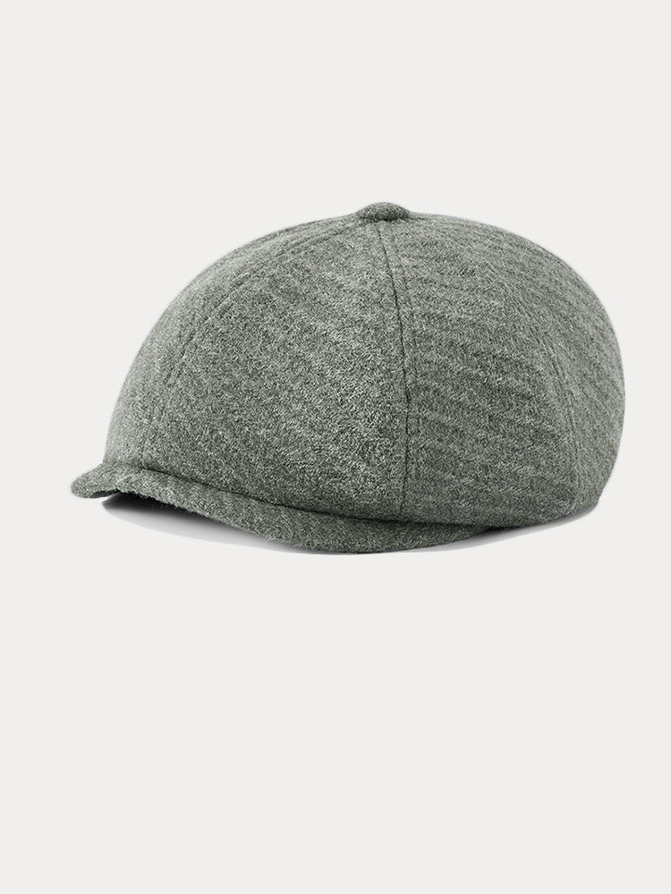 Classic Cotton Warm Newsboy Cap - Image 4