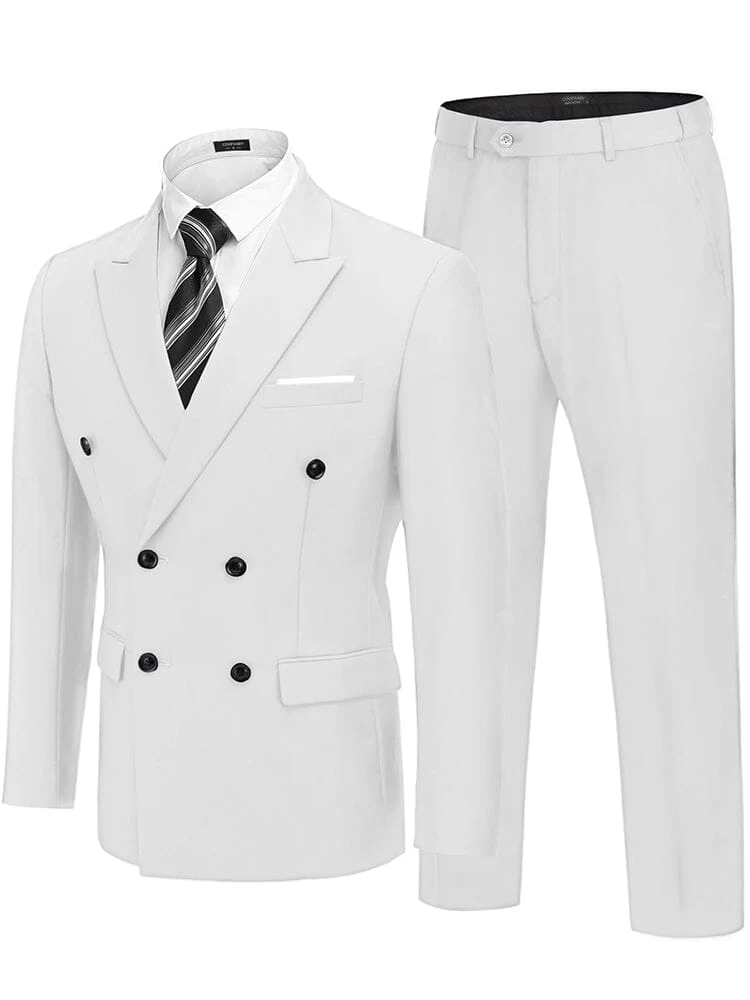 Classic Double Breasted Suit Set (US Only) - Image 3