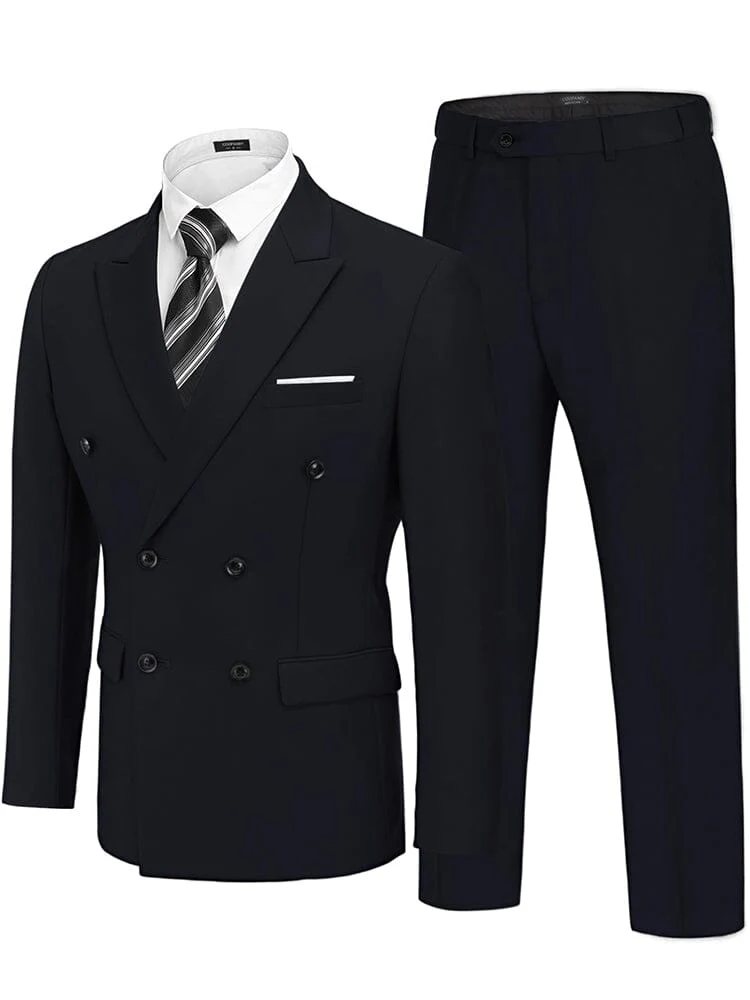 Classic Double Breasted Suit Set (US Only) - Image 4