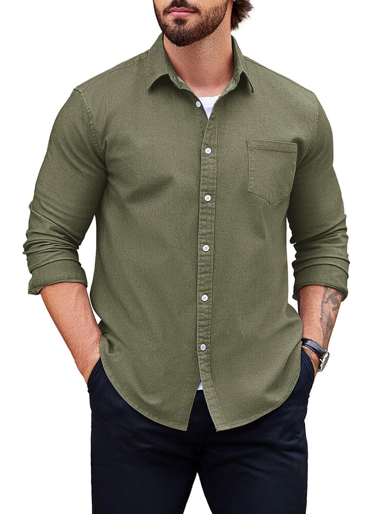 Classic Fit Denim Shirt (US Only) - Image 3