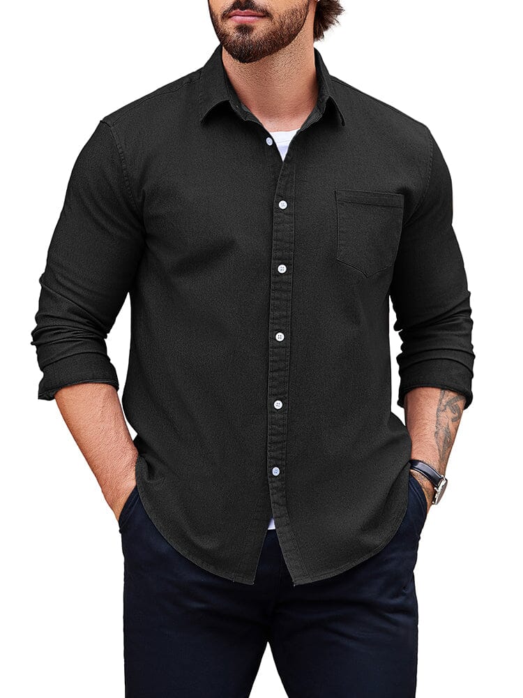 Classic Fit Denim Shirt (US Only) - Image 4