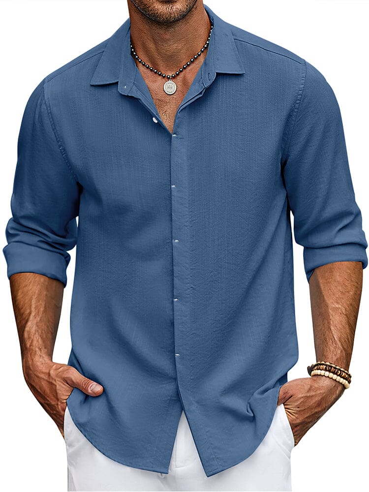 Classic Fit Long Sleeve Button Shirt (US Only) - Image 11