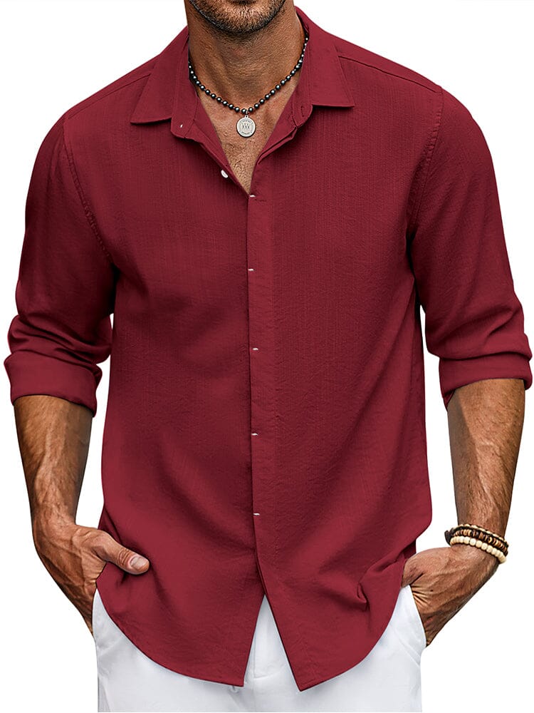 Classic Fit Long Sleeve Button Shirt (US Only) - Image 14