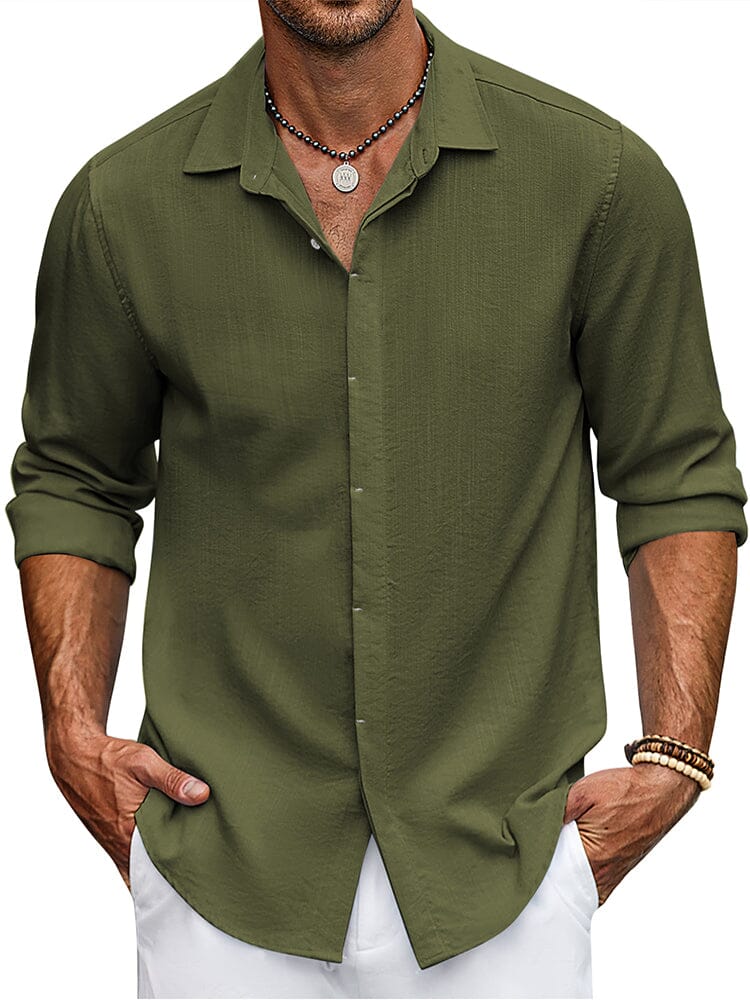 Classic Fit Long Sleeve Button Shirt (US Only) - Image 2