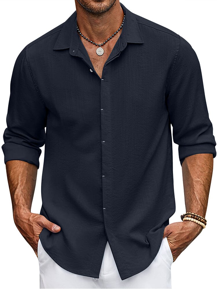 Classic Fit Long Sleeve Button Shirt (US Only) - Image 4