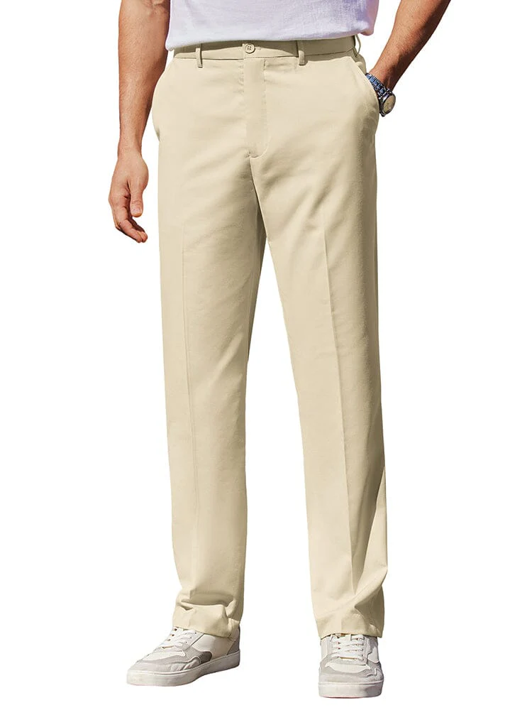 Classic Fit Stretch Suit Pants (US Only) - Image 4