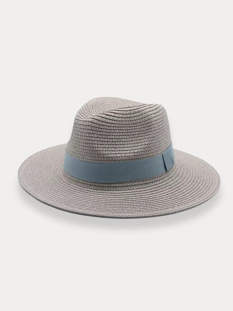 Classic Flat Brim Beach Hat - Image 11