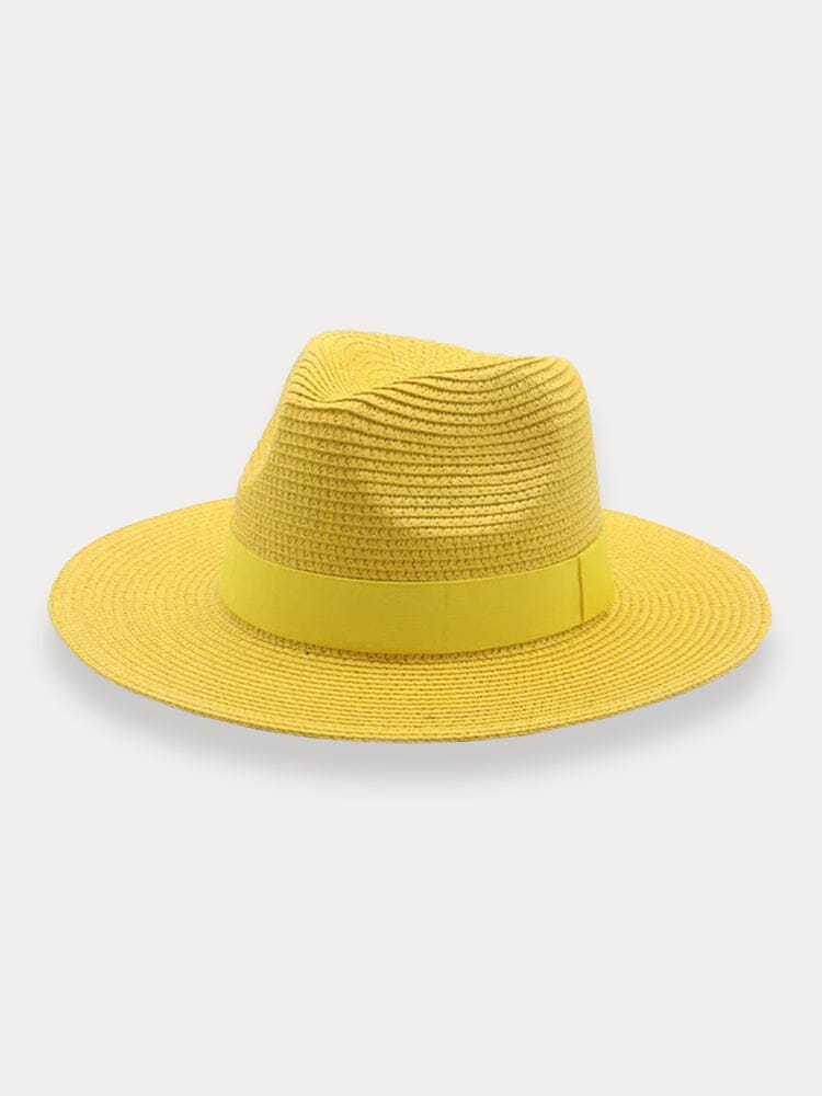Classic Flat Brim Beach Hat - Image 13