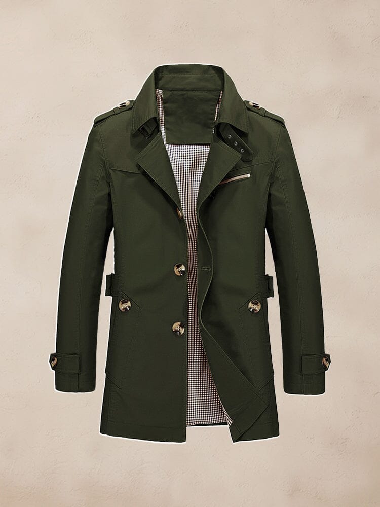 Classic Leisure Trench Coat - Image 2