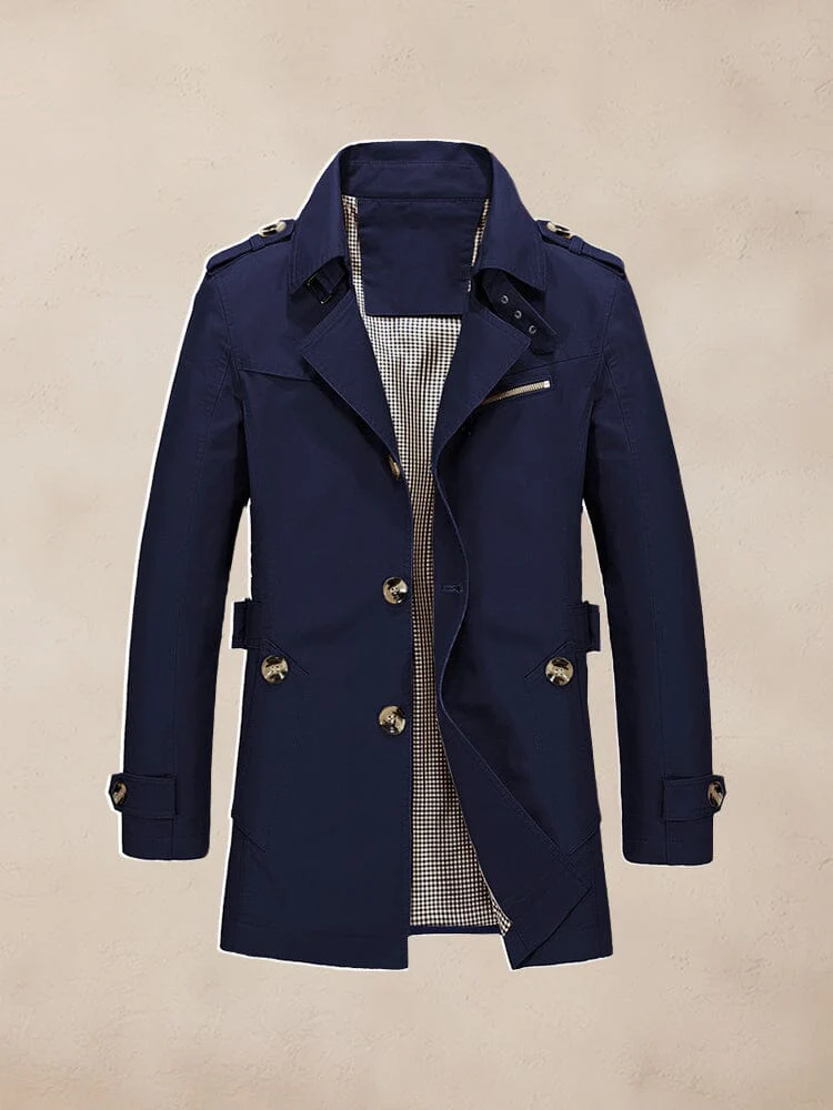 Classic Leisure Trench Coat - Image 5