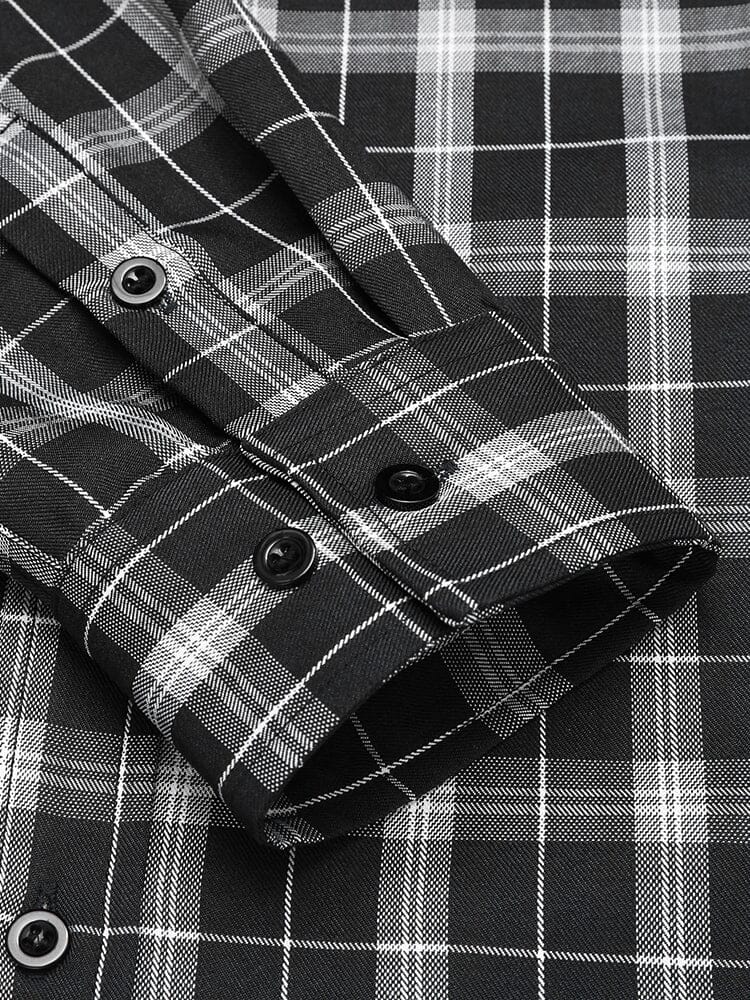 Classic Long Sleeve Plaid Shirts (US Only) - Image 19