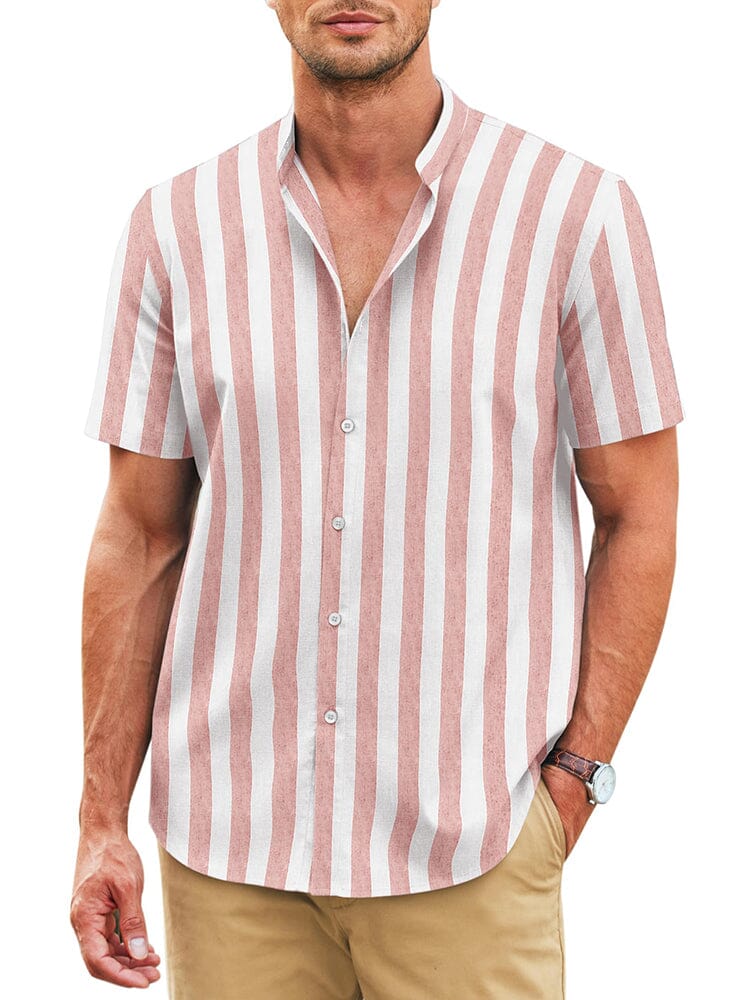 Classic Printed Linen Blend Shirt (US Only) - Image 6