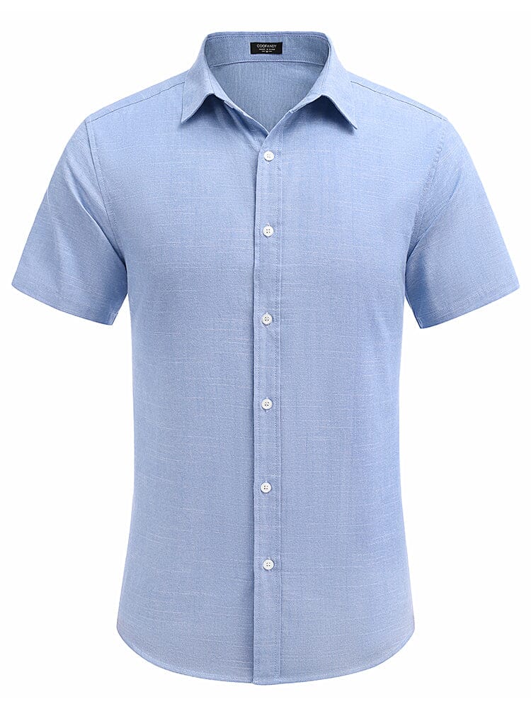 Classic Pure Cotton Button Up Shirt (US Only) - Image 10