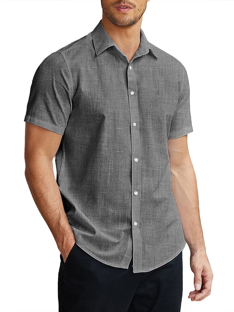 Classic Pure Cotton Button Up Shirt (US Only) - Image 2