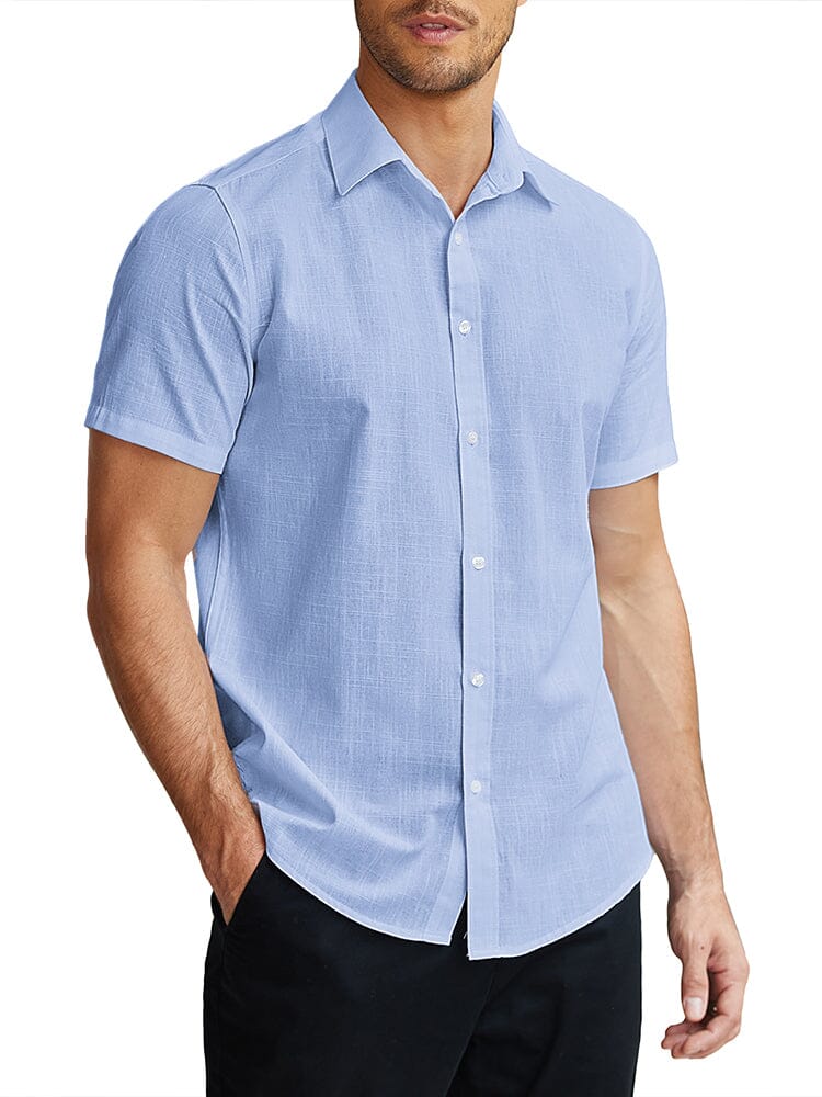Classic Pure Cotton Button Up Shirt (US Only) - Image 3