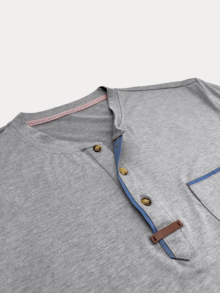 Classic Pure Ease Henley Shirt - Image 13