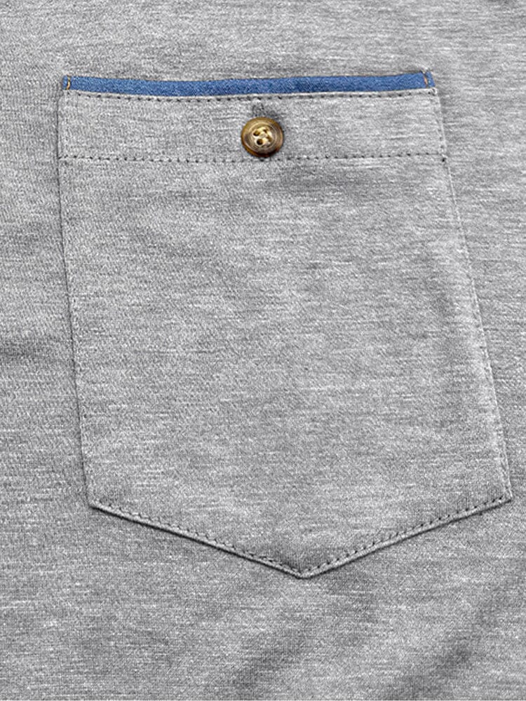 Classic Pure Ease Henley Shirt - Image 15
