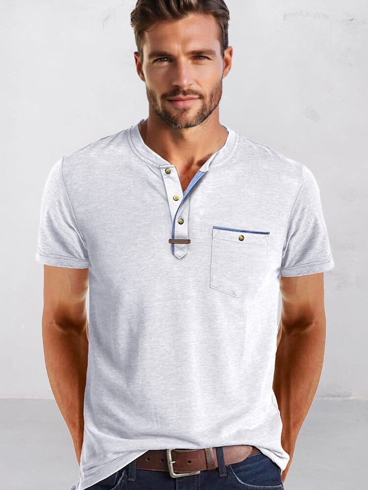 Classic Pure Ease Henley Shirt - Image 2