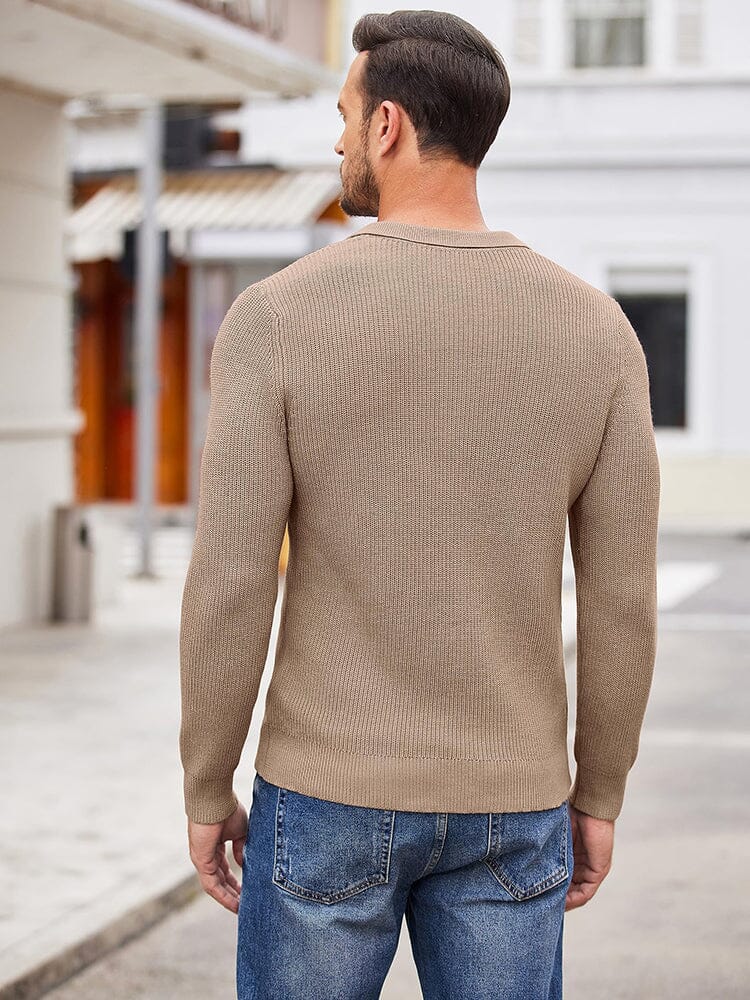 Classic Quarter Zip Knit Polo (US Only) - Image 9