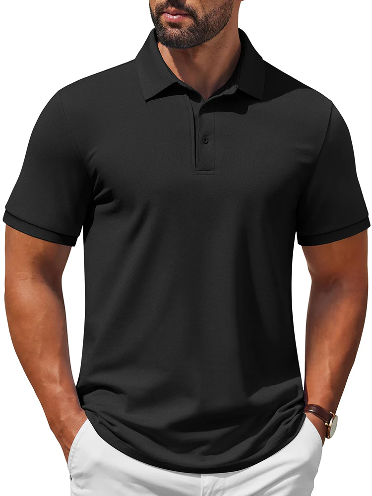 Classic Quick-Dry Golf Polo Shirt (US Only) - Image 10