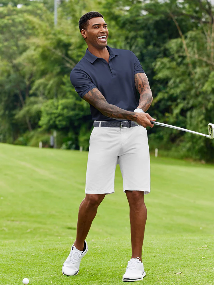 Classic Quick-Dry Golf Polo Shirt (US Only) - Image 11