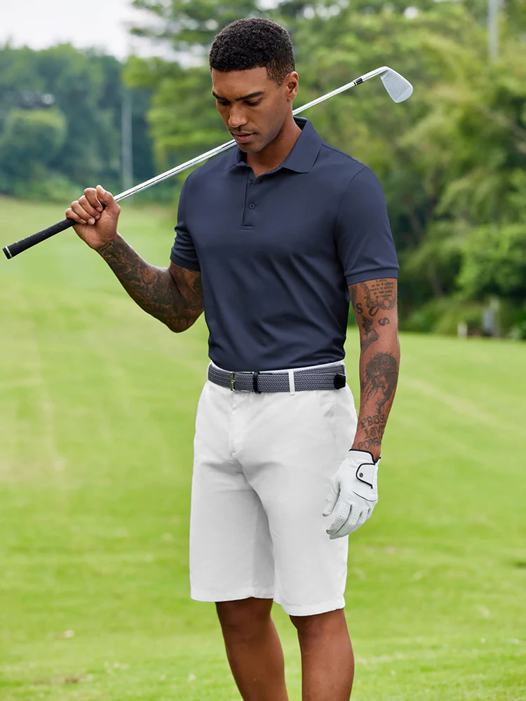 Classic Quick-Dry Golf Polo Shirt (US Only) - Image 12