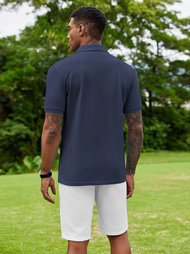 Classic Quick-Dry Golf Polo Shirt (US Only) - Image 15